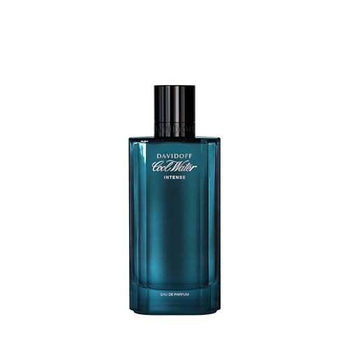 Davidoff Cool Water Eau de Parfum Intense – Ambery Men's Cologne – With Notes of Green Mandarin, Coconut Water & Amber – Long Lasting Fragrance