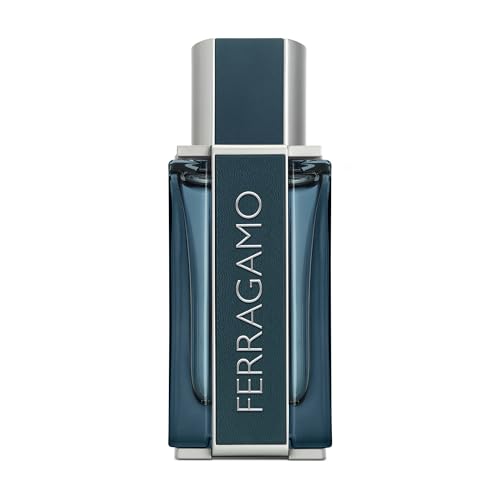FERRAGAMO Intense Leather Eau de Parfum Pour Homme, Cologne Spray for Men, 1.7 Fl. Oz.