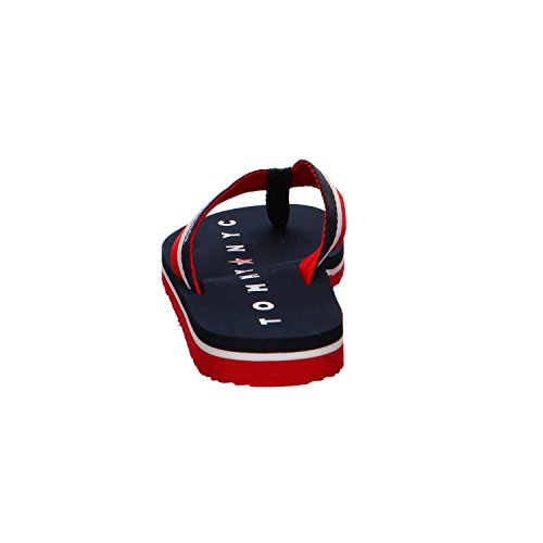 Tommy Hilfiger Women's Flip Flop, Blue, 8