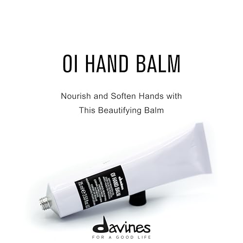 Davines OI Hand Balm Hydrating Lightweight, Fast-Absorbing Anti-Aging Cream