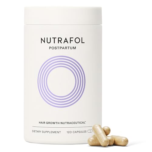 Nutrafol Postpartum Hair Growth Supplements, 1-Month Bottle