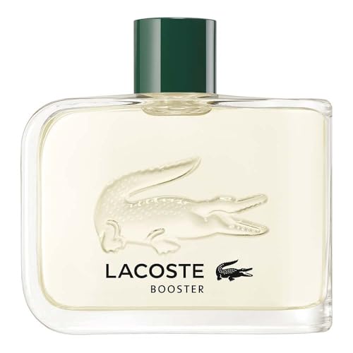 Lacoste - Booster Eau de Toilette - Men's Fragrance - Fougere Aromatic - With notes of Mint, Lavender & Cedarwood - 4.1 Fl Oz