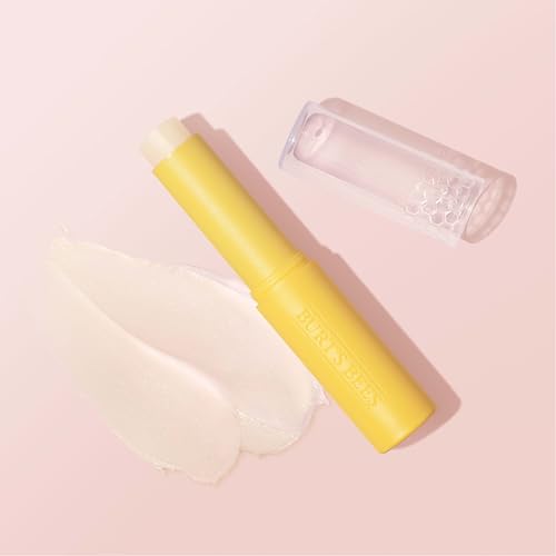 Burt's Bees Boosted Lip Balm Sheer Plus; Vitamin Lip Balm, Nourishing Vitamin C, E, and F Core; 24 Hour Moisture; Tint Free, Semi Glossy Finish; 100% Natural Origin; 1 Tube; 0.16 Oz.