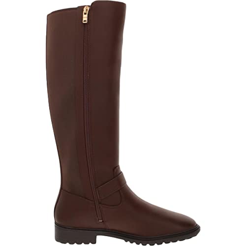 Coach Farrah Leather Boot Walnut 6 B (M)