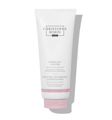 Christophe Robin Delicate Volumizing Conditioner With Rose Extracts for Thin, Fine, and Flat Hair 6.7 fl. oz