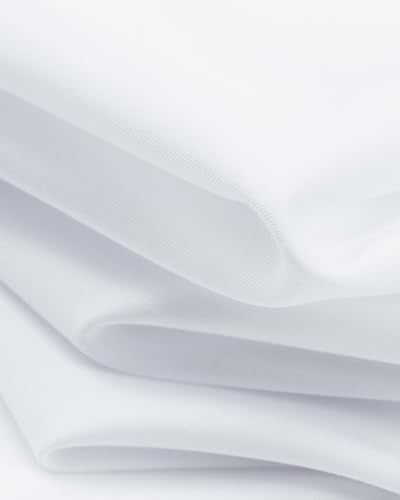 Alimens & Gentle Mens Dress Shirts Short Sleeve Wrinkle Free White Button Down Shirt Summer Wedding Shirts with Pocket