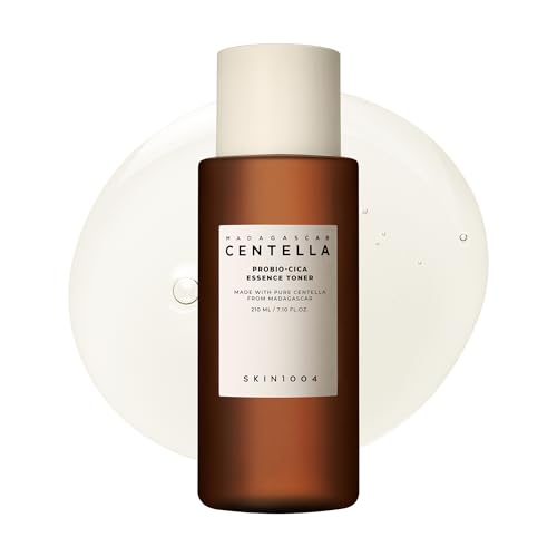 SKIN1004 Probio-Cica Essence Toner 7.10 fl.oz, 210ml, Korean Hydrating Face Toner with Fermented Centella Asiatica & 5 Types of Hyaluronic Acid, Soothing Facial Toner Essence, Daily Korean Skin Care
