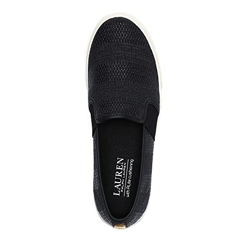Lauren Ralph Lauren Jinny Sneaker Black 8 B (M)