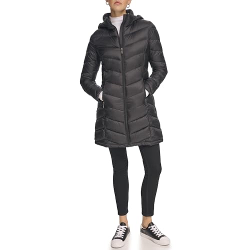 Calvin Klein Women's Outerwear Jacket,Black,XL