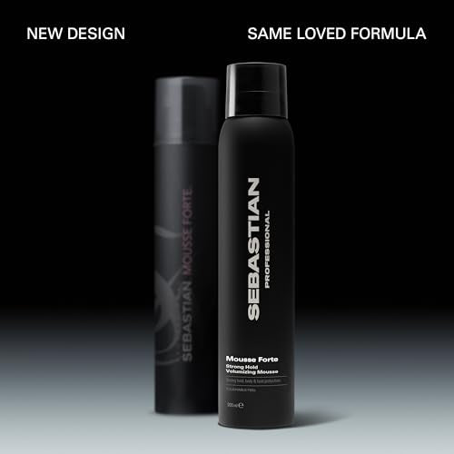 Sebastian Professional Mousse Forte | Strong-Hold Hair Styling Mousse