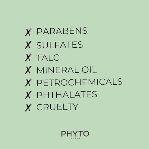 PHYTO Volume Volumizing Shampoo for Fine & Thin Hair | Vegan, Sulfate-Free, Silicone-Free | Lightweight Cleanse, Instant Body & Lift | Made in France | 8.45 fl oz
