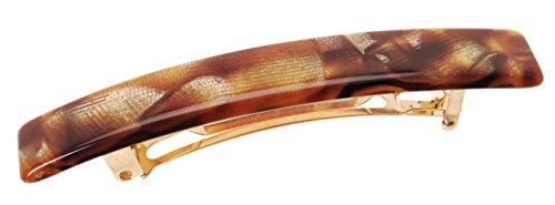 France Luxe Luxury Rectangle Barrette, Africa