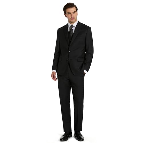 Michael Kors Black Plain Classic Pants|Black,34/32