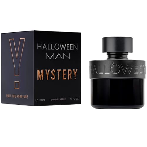Halloween Man Mystery Eau de Parfum for Men, Woody Aromatic Perfume