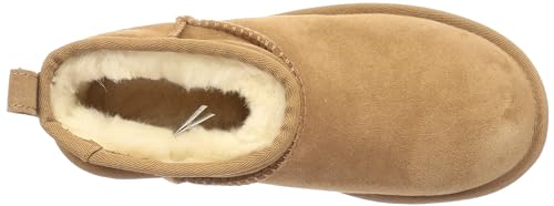 UGG Women's Classic Ultra Mini Boot, Chestnut, 10