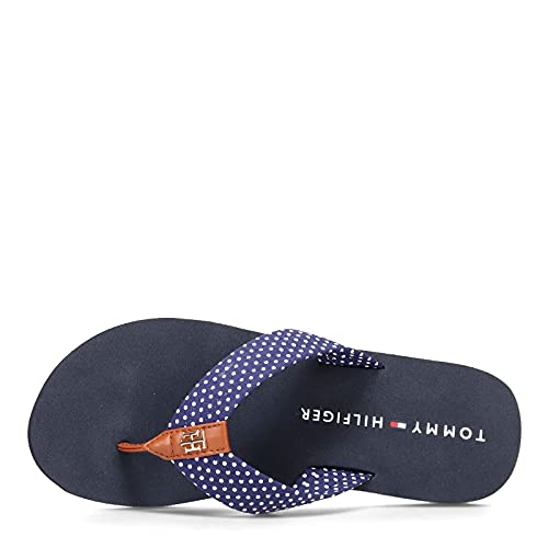 Tommy Hilfiger Women's Candis X Slippers, Blue, 7