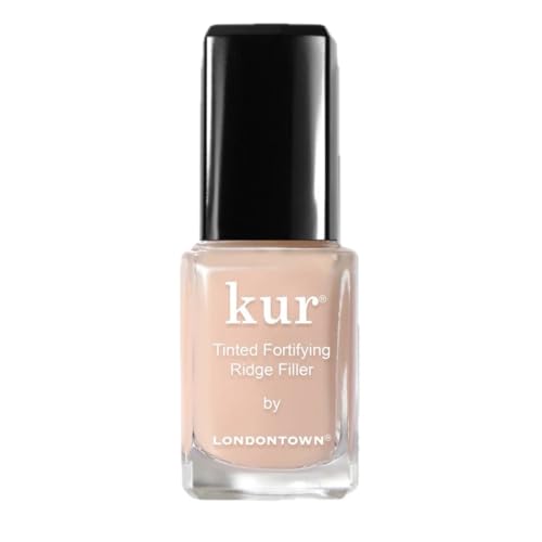 LONDONTOWN kur Nail Ridge Filler, Apricot-Beige, 0.4 fl oz