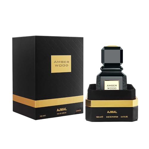 Ajmal Amber Wood EDP for Men & Women, 3.4 fl oz / 100 ml