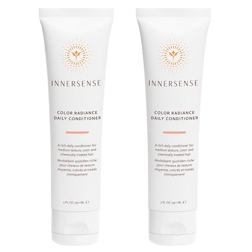 INNERSENSE Organic Beauty - Color Radiance Daily Conditioner (2oz, 2-Pack)