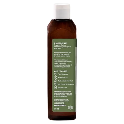 Aura Cacia Organic Castor Oil, 16 fl. oz.