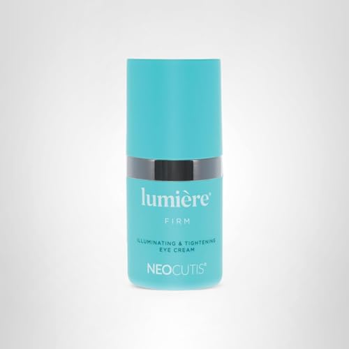 NEOCUTIS Lumiere Firm - Illuminating and Tightening, Anti-Aging Eye Cream - Brighten, Hydrate, and Soothe - for Dark Circles, Puffiness, and Wrinkle Prevention - Travel-Friendly - 15 ml / 0.5 fl oz