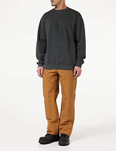 Carhartt Men's Marquette Crewneck Sweatshirt, Carbon Heather, Large