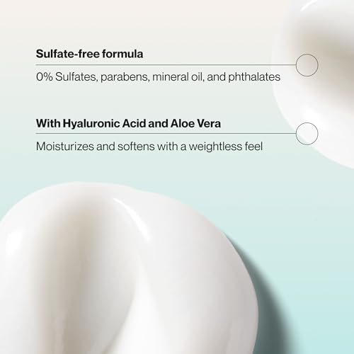 Suave Moisture Repair Sulfate-Free Conditioner with Hyaluronic Acid & Aloe Vera, Hydrates & Restores Dry, Damaged Hair, 4 Count, 28 FL OZ
