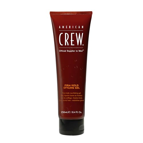 American Crew Men's Styling Gel, Firm Hold & High Shine, 8.4 fl oz