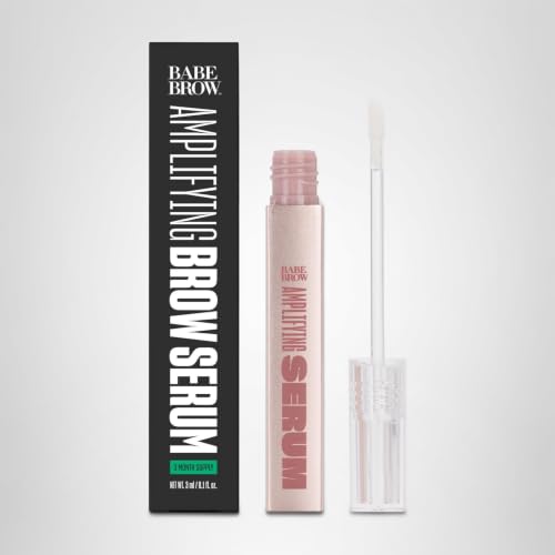 Babe Original Amplifying Brow Serum for Thicker-Looking Eyebrows, 3mL