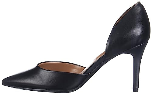Calvin Klein Women's Gloria Pump, Black Patent, 8.5