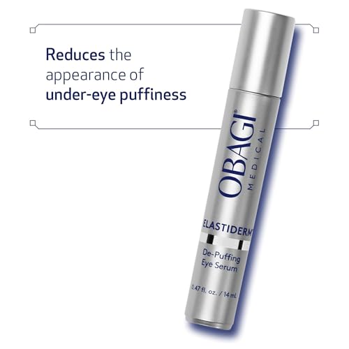 Obagi ELASTIderm Eye Serum – De-Puffing Serum with Caffeine and Bi-Mineral Contour Complex that Refreshes the Appearance of Skin Around the Eyes – 0.47 oz