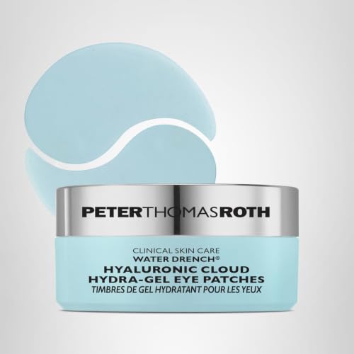 Peter Thomas Roth | Water Drench® Hyaluronic Cloud Hydra-Gel Eye Patches | Hyaluronic Acid Eye Masks for Hydration and Dark Circles