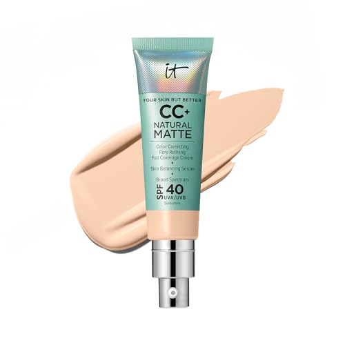 IT Cosmetics CC+ Cream Natural Matte Foundation SPF 40 - Fair (W)