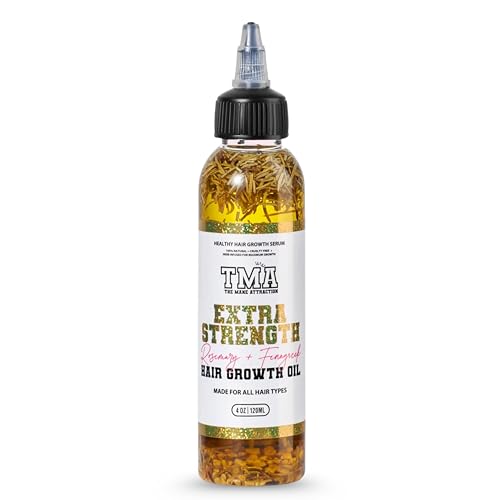 The Mane Attraction Extra-Strength Herbal Hair Growth Oil, 4 Fl Oz