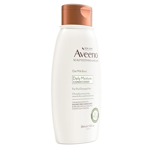 Aveeno Oat Milk Blend Moisturizing Conditioner, Ultra-Hydrating, for Dry, Damaged Hair, 12 fl oz