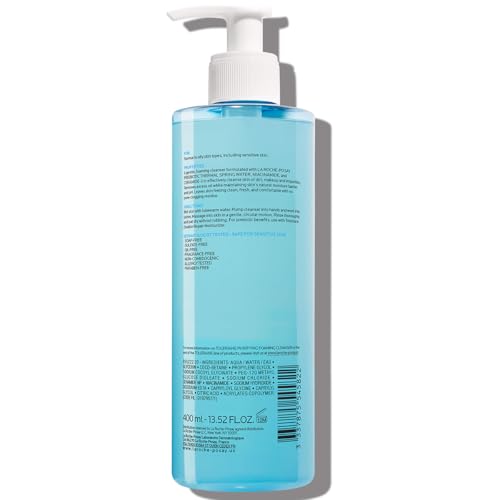 La Roche-Posay Toleriane Purifying Foaming Facial Cleanser, 13.52oz