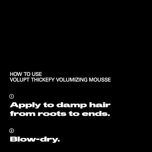 Sebastian Professional Volupt Thickefy Volumizing Mousse | Flexible Hold