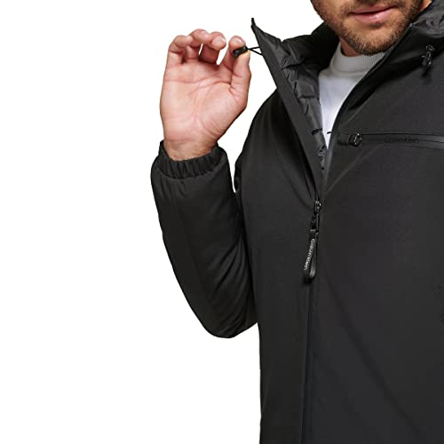 Calvin Klein mens OUTERWEAR Jacket,Black,X-Large