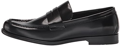 Calvin Klein Men's Crispo Loafer Flat, Black, 8