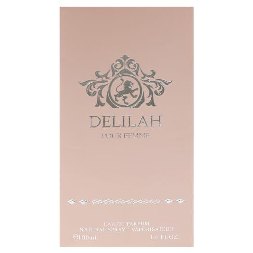 Lattafa Maison Alhambra Delilah Pour Femme Eau de Parfum Spray for Women, 3.4 Ounce / 100 Ml