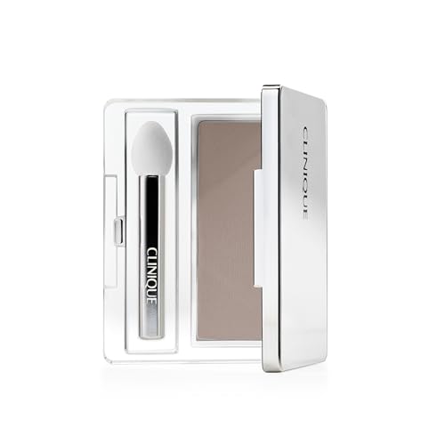 Clinique All About Shadow Single Eye Shadow Makeup | Safe For Sensitive Eyes, Portobello, 0.06 Ounce