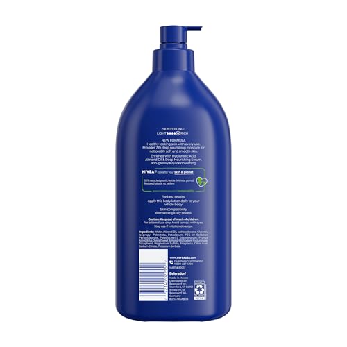NIVEA Essentially Enriched Body Lotion Very Dry Skin, 33.8 Fl Oz Value Size