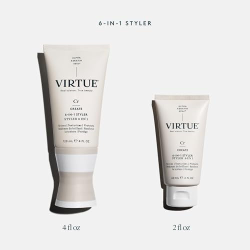 VIRTUE Create 6-in-1 Styling Cream, Heat Protectant, Frizz-Control, 4 Fl Oz