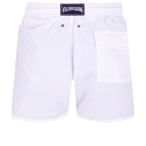 Vilebrequin Men Swim Trunks Solid, XL, White