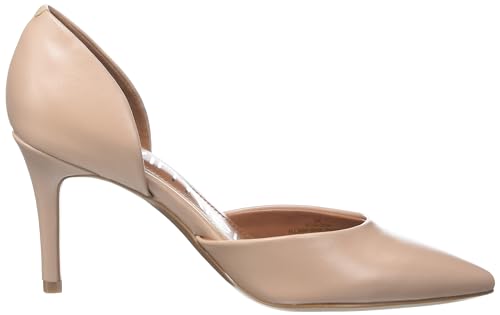 Calvin Klein Women's Gloria Pump, Barely Nude Patent, 6