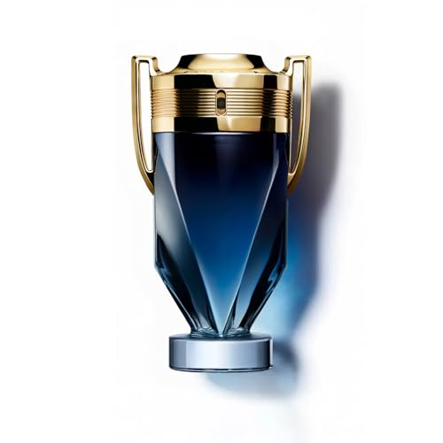Rabanne Invictus Parfum for Men - Long Lasting Aromatic Aquatic Perfume with Lavender, Sandalwood & Musk - Trophy Bottle French Fragrance Spray from Paris, 6.8 oz