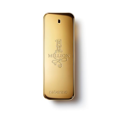 Rabanne 1 Million Eau de Toilette - Long Lasting Designer Fragrance for Men with Mandarin, Cinnamon & Amber - Luxury Men's Perfume Spray, 6.8 oz