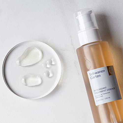 Schwanen Garten Antioxidant Treatment Essence, Skin Balancing Toner for face with Centella Asiatica, Hydrating, Soothing, Korean Skin Care 4.06 fl.oz 120ml