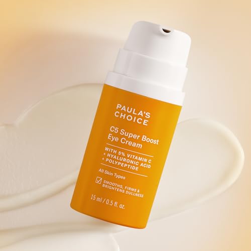 Paula's Choice C5 Super Boost Eye Cream with 5% Vitamin C, 0.5 Fl Oz