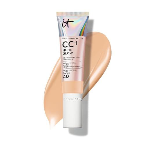 IT Cosmetics CC+ Cream Nude Glow SPF 40 - Medium (N) - 1.08 fl oz